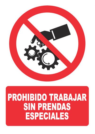 Señal de señales de prohibición PH028: PROHIBIDO FUMAR Y ENCENDER FUEGO