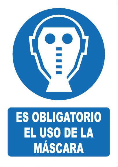 ES OBLIGATORIO EL USO DE LA MASCARA OB009