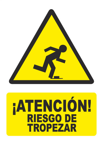 ATENCION RIESGO DE TROPEZAR PG040
