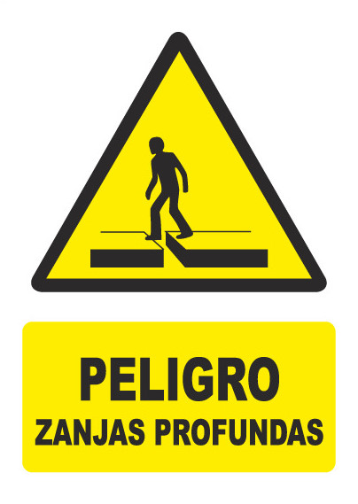 PELIGRO ZANJAS PROFUNDAS PG043