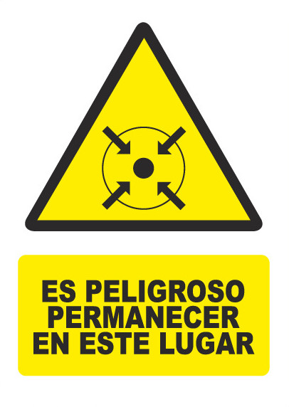 ES PELIGROSO PERMANECER EN ESTE LUGAR PG065
