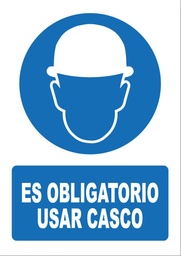 [OB002] ES OBLIGATORIO USAR CASCO OB002
