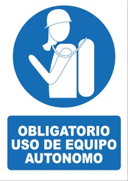 [OB014] OBLIGATORIO USO DE EQUIPO AUTONOMO OB014