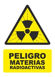 [PG003] PELIGRO MATERIAS RADIOACTIVAS PG003