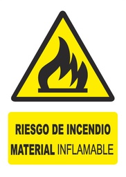 [PG009] RIESGO DE INCENDIO MATERIAL INFLAMABLE PG009