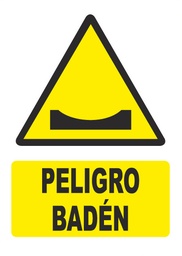 [PG050] PELIGRO BADÉN PG050